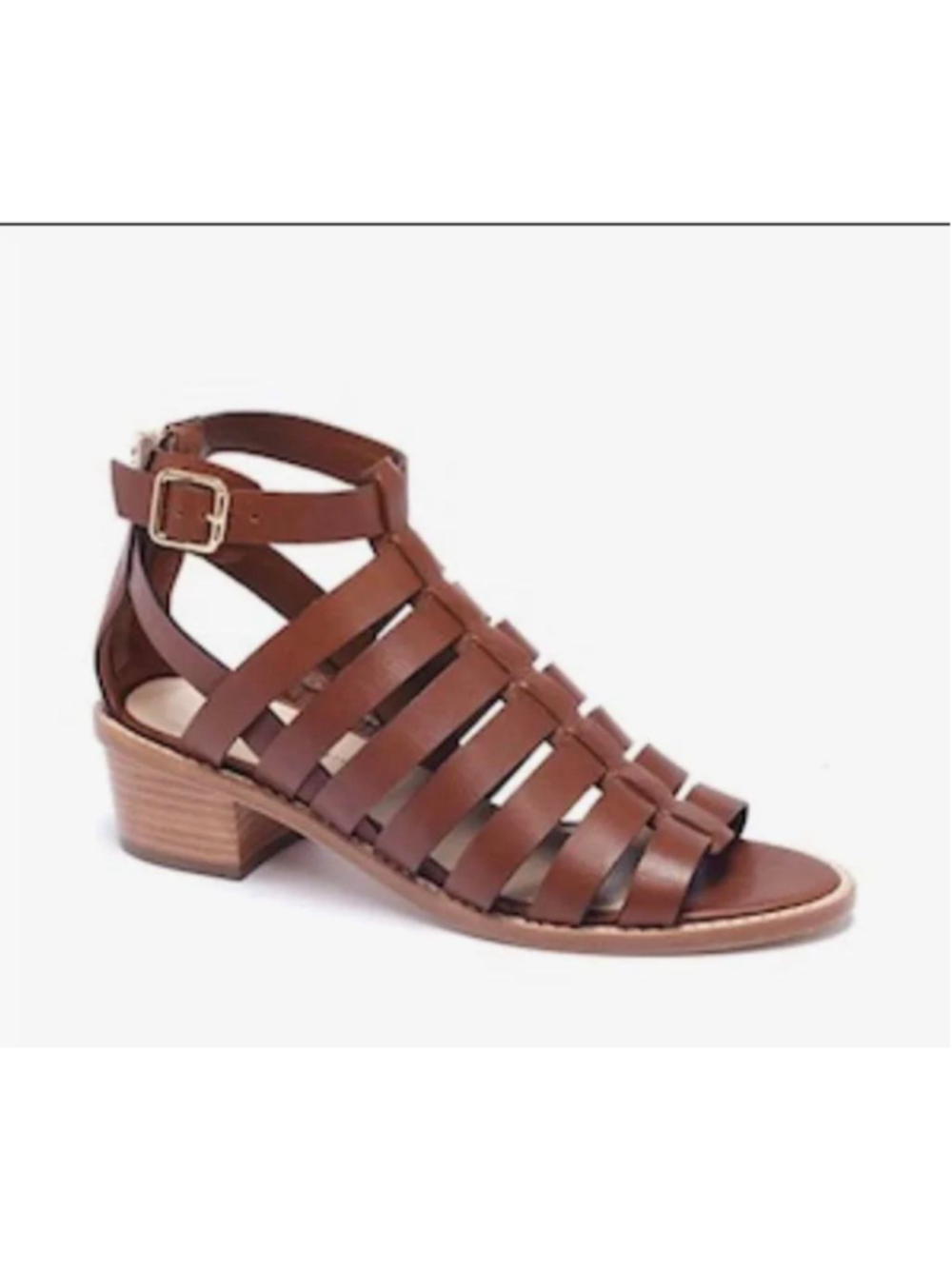Women's LOEFFLER RANDALL Brown Gladiator Sandals Size 7